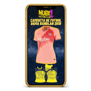 CAMISETA DE FUTBOL DAMA Y NIÑAS RANGLA 2018