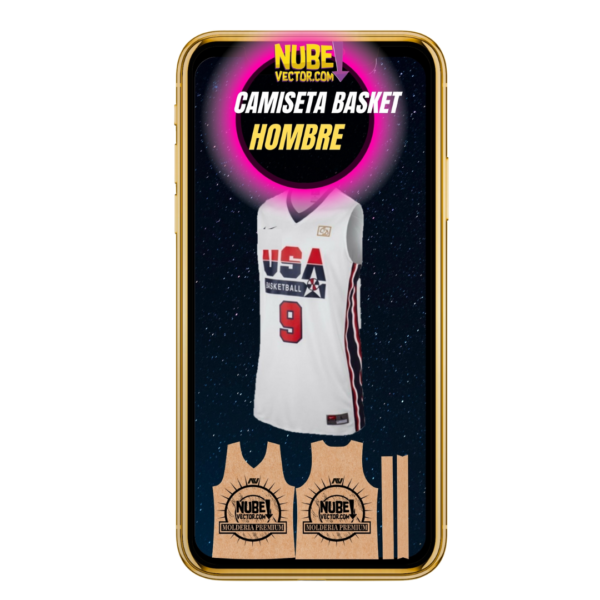 CAMISETA BASKET HOMBRE Y NIÑOS