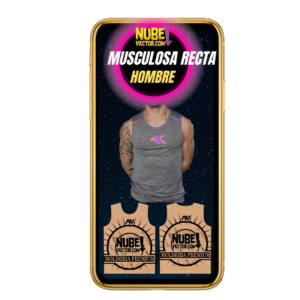 MUSCULOSA RECTA HOMBRE