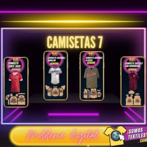 Combo Camisetas deportivas 7  – molderia digital