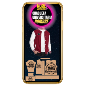 Chaqueta universitaria hombre