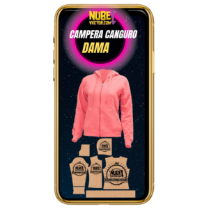 Campera canguro dama